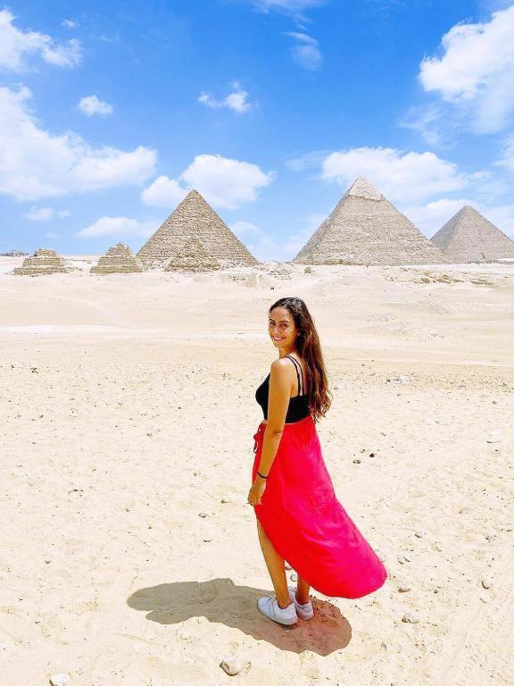 Khufu Pyramids Hotel Kafret el-Gabal Exteriér fotografie